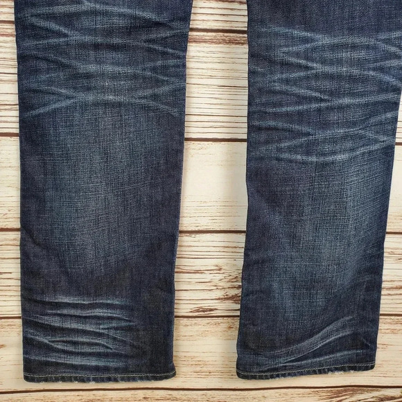 Affliction Los Angeles Men's 32x31 Ace Slim Straight Leg Distressed Jeans - Picture 8 of 12